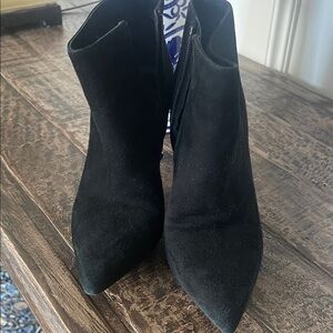 Vince Black Ankle Booties